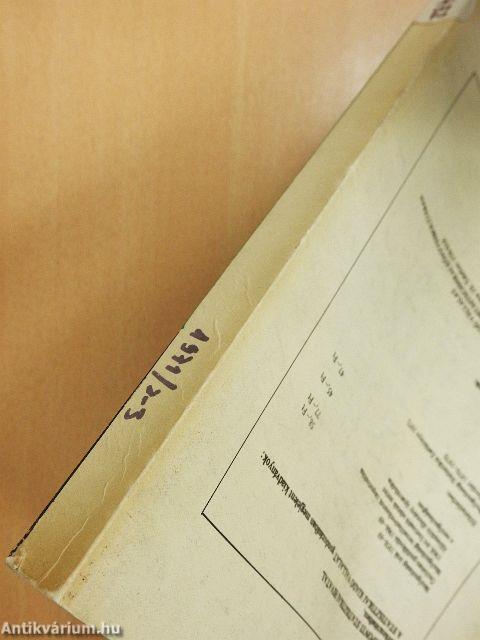 Mezőgazdasági adatok 1971/2-3