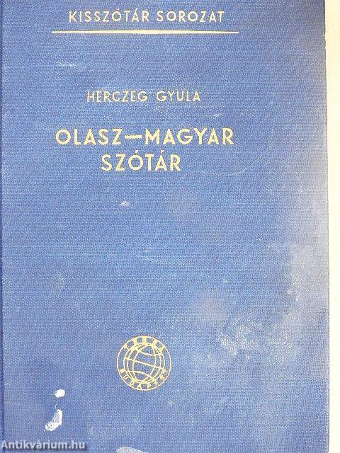 Olasz-magyar szótár