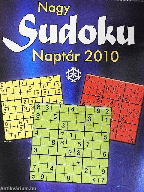 Nagy Sudoku Naptár 2010