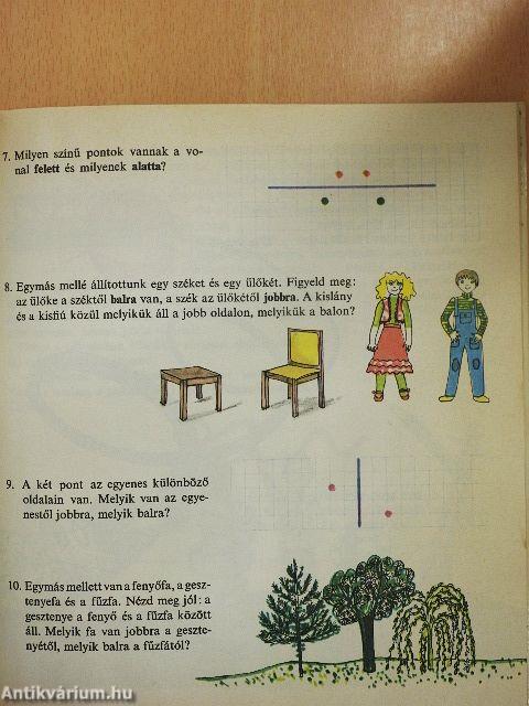 Pontok, vonalak, idomok