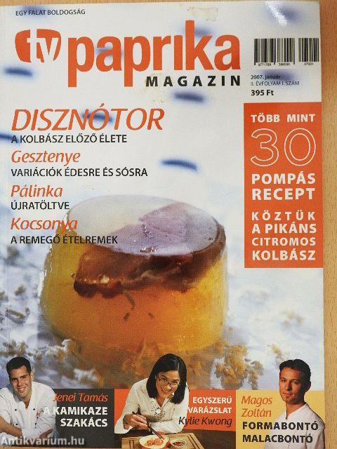 TV Paprika Magazin 2007. január