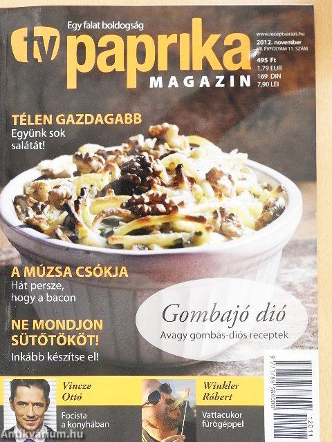 TV Paprika Magazin 2012. november