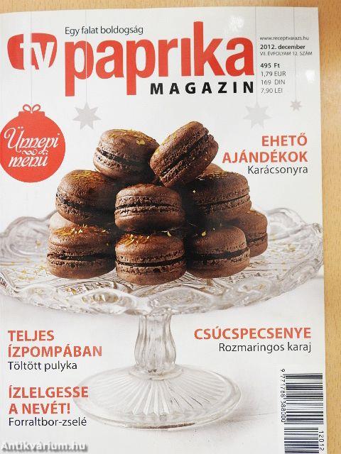 TV Paprika Magazin 2012. december