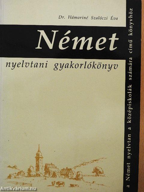 Német nyelvtani gyakorlókönyv