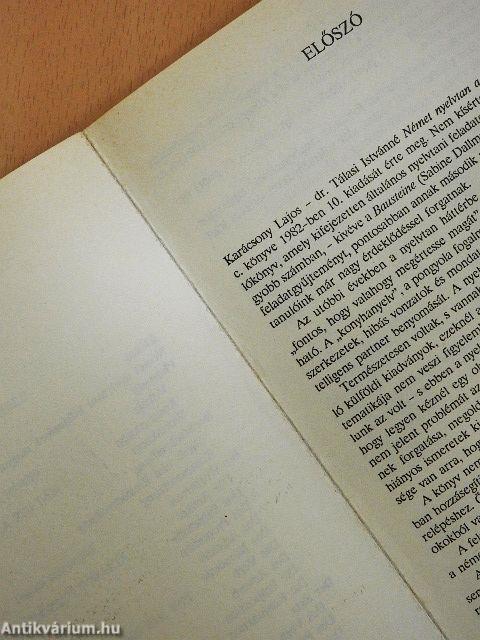 Német nyelvtani gyakorlókönyv