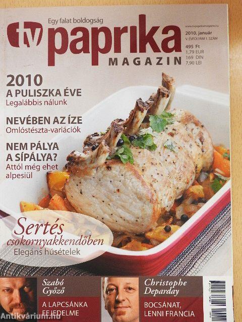 TV Paprika Magazin 2010. január