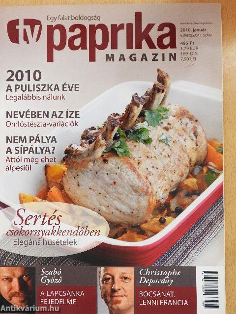 TV Paprika Magazin 2010. január