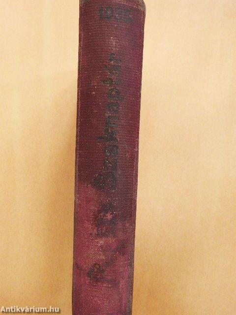 Postás szaknaptár 1935. I-II.