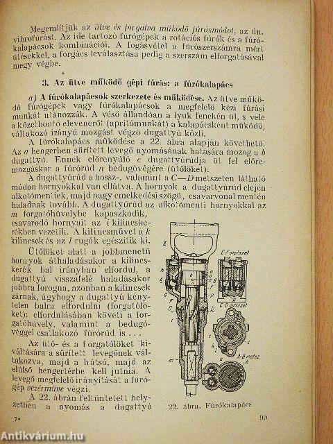 Fúrás-robbantás a bányászatban