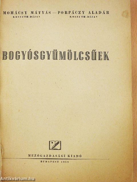 Bogyósgyümölcsűek