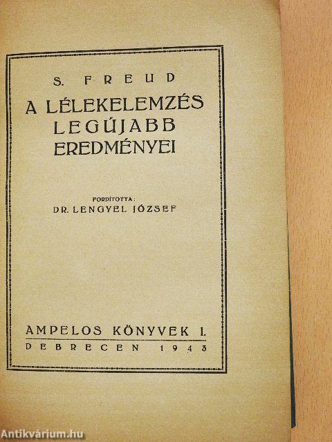 A lélekelemzés legújabb eredményei