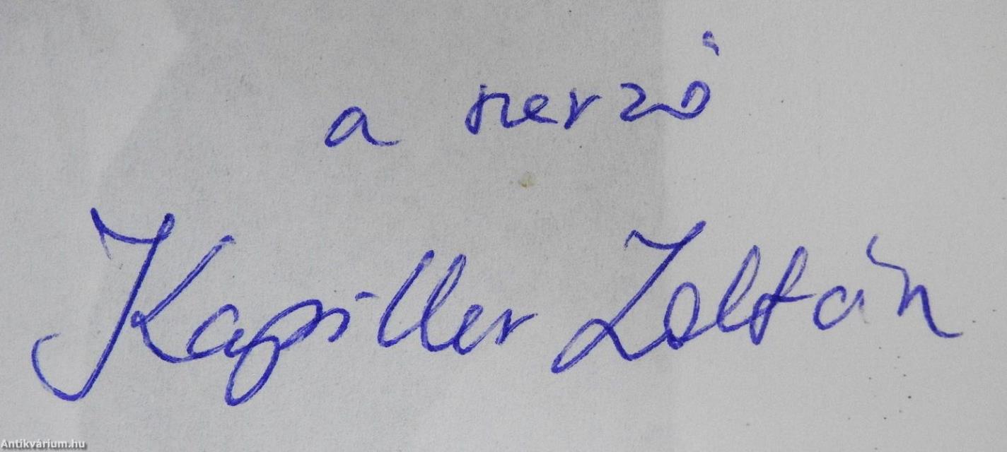 Kullancs (dedikált példány)