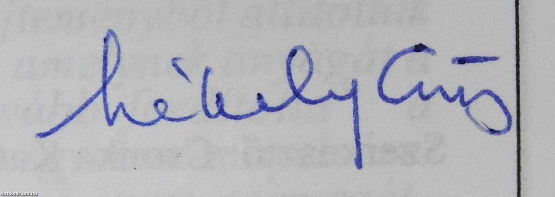 ...ember vagyok (dedikált példány)