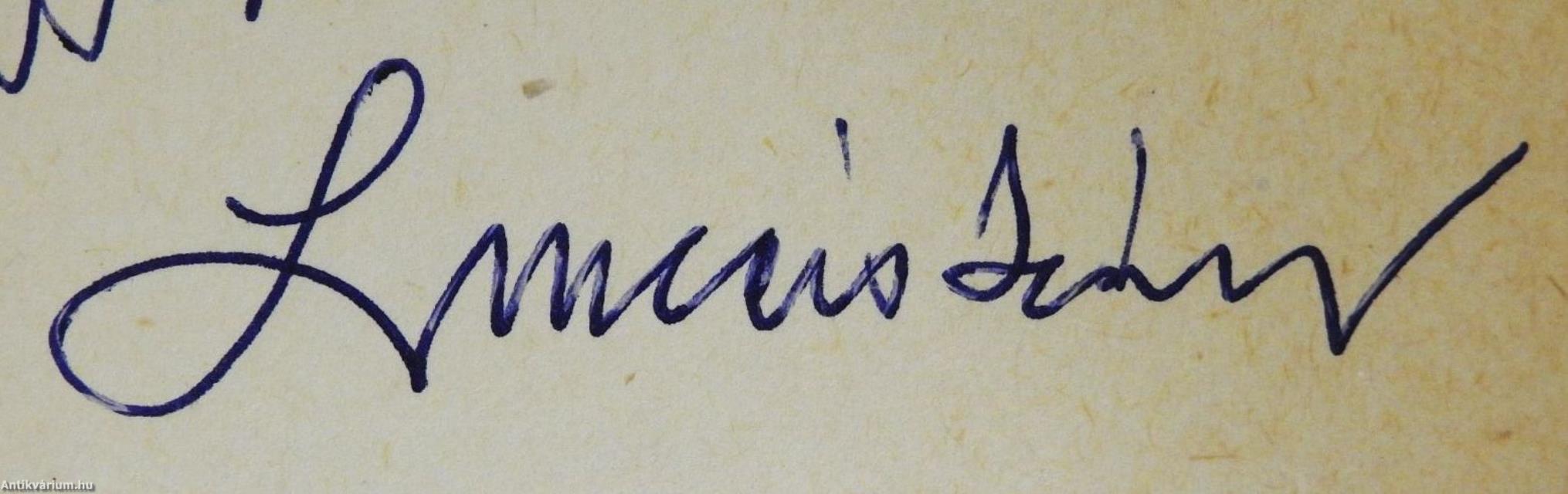 Szökés (dedikált példány)