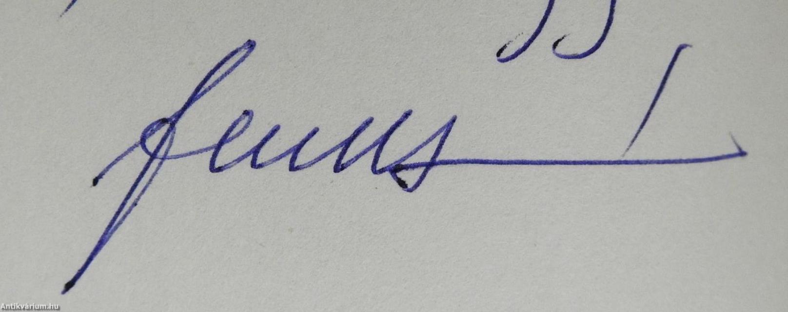 Szösszenetek a műtéttanról (dedikált példány)