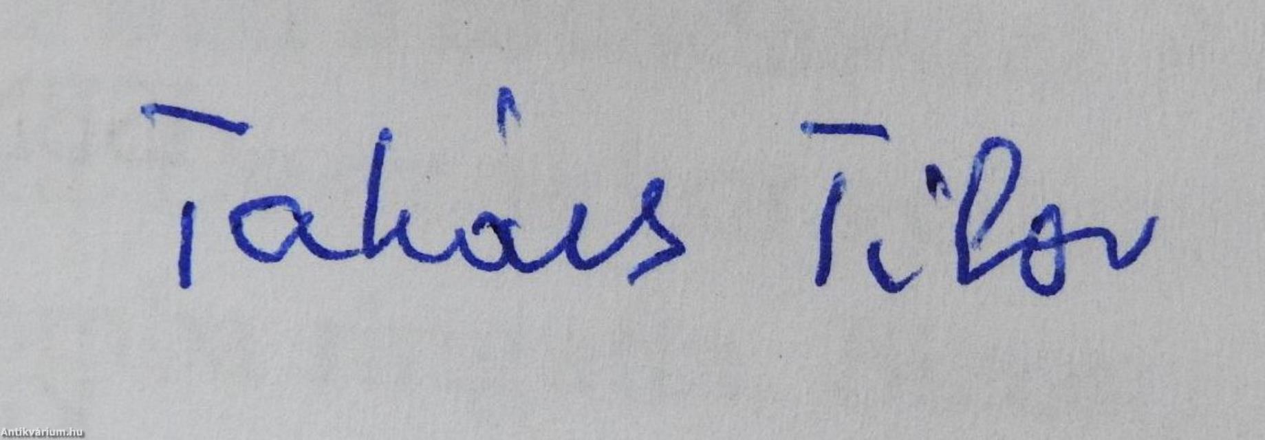 Huszárok a hadak útján (dedikált példány)