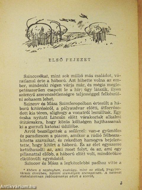 Élők és holtak I-III.