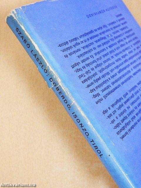 Doberdo, Isonzo, Tirol