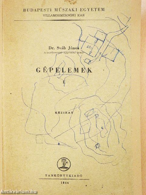Gépelemek I.