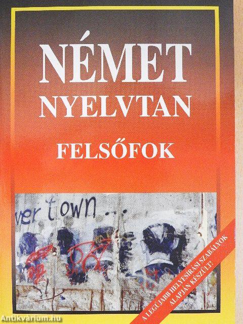 Német nyelvtan - felsőfok
