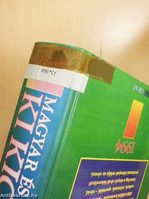 Magyar és nemzetközi ki kicsoda 1994