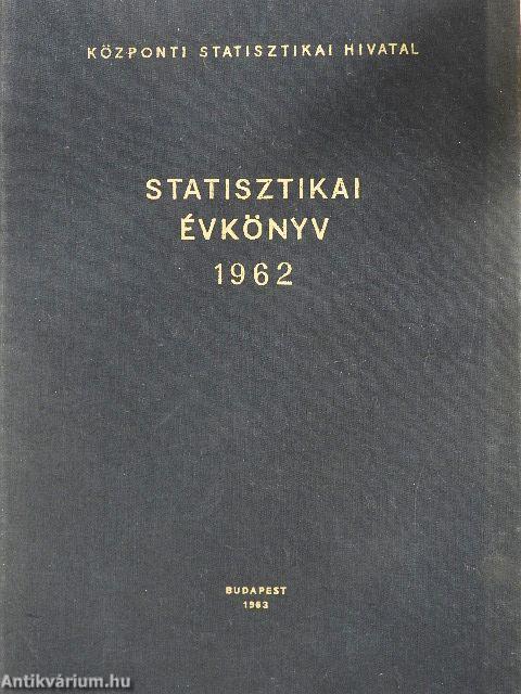 Statisztikai évkönyv 1962
