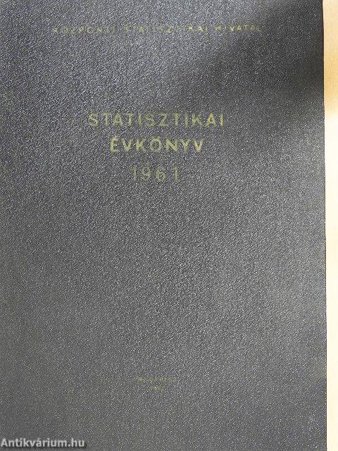 Statisztikai évkönyv 1961