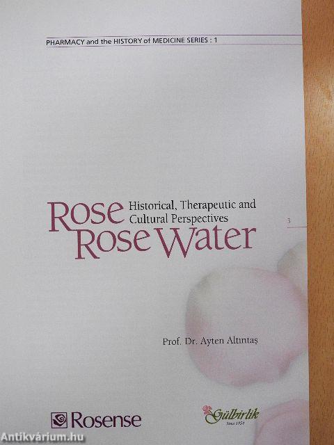 Rose, Rose Water