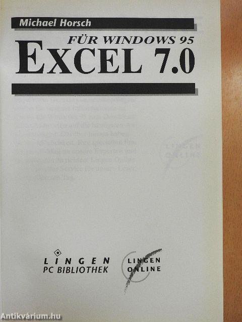 Excel 7.0 für Windows 95