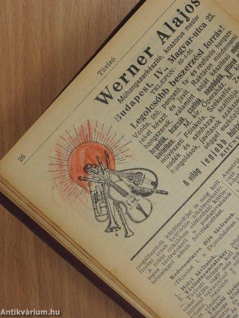 Postás szaknaptár 1935. I-II.