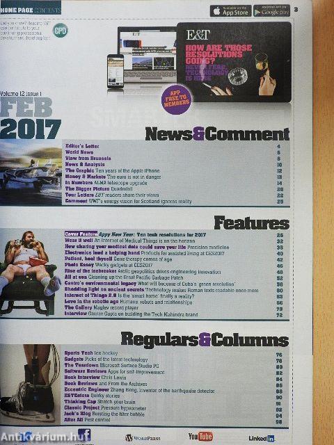 E&T Engineering Technology Magazine February 2017
