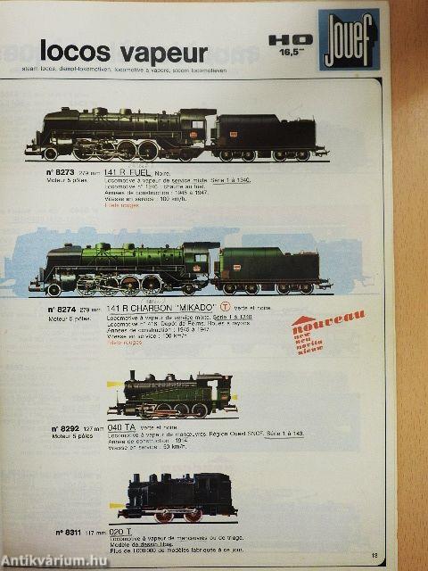 Jouef Catalogue 1973-1974