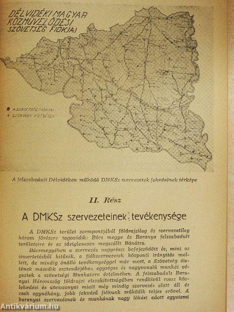 A Délvidéki Magyar Közművelődési Szövetség Évkönyve 1942/43.