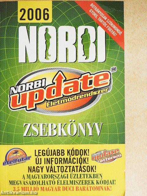Norbi Update Életmódrendszer Zsebkönyv 2006