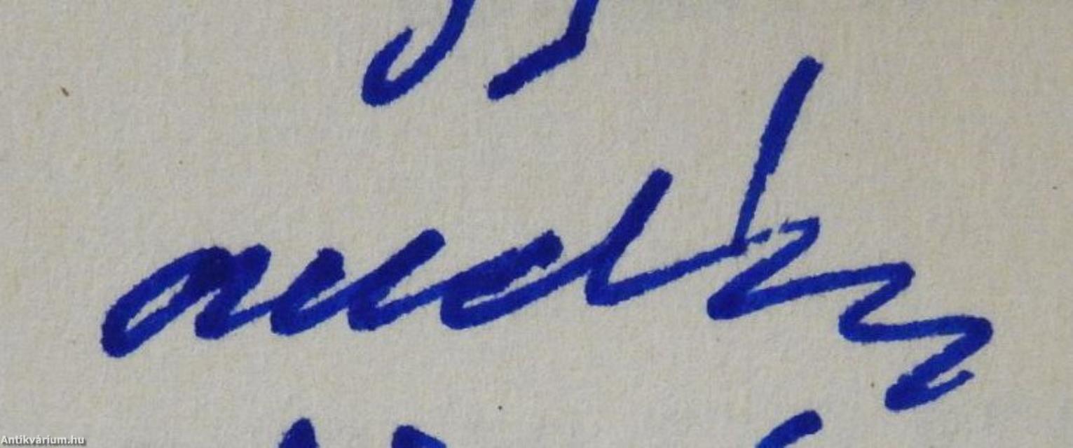 Hátsó gondolatok (dedikált példány)