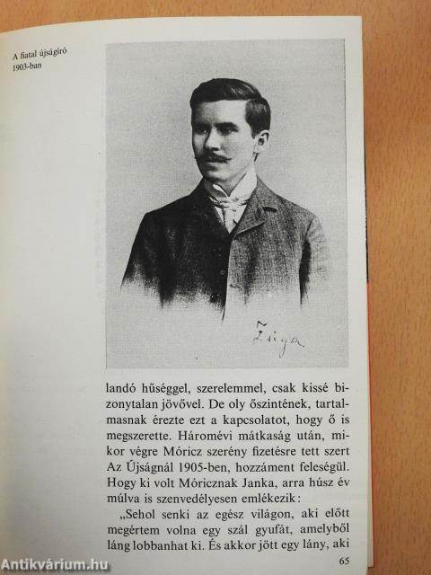 Így élt Móricz Zsigmond (dedikált példány)