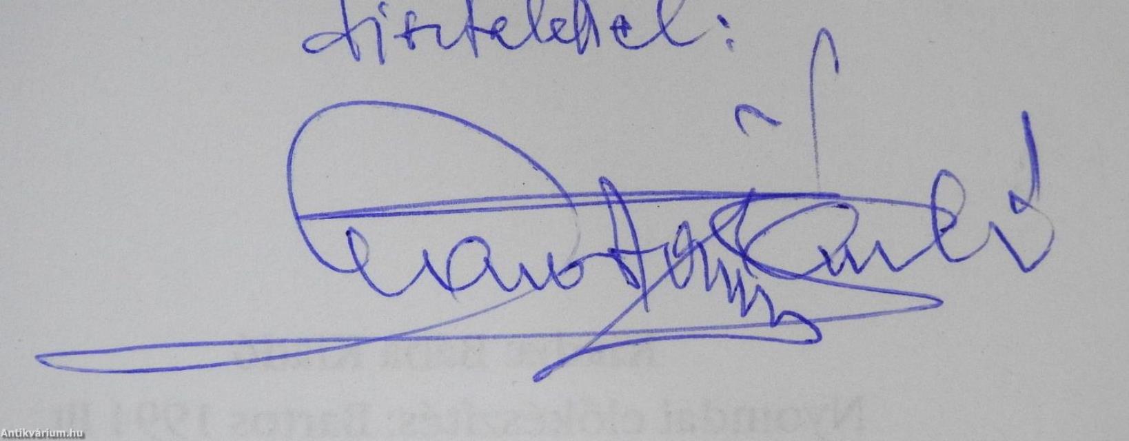 II. Rákóczi Ferenc emlékkönyv (dedikált példány)
