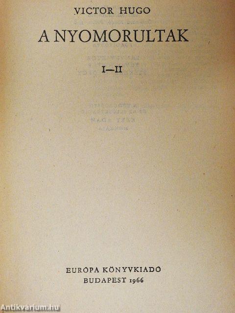 A nyomorultak I-II.