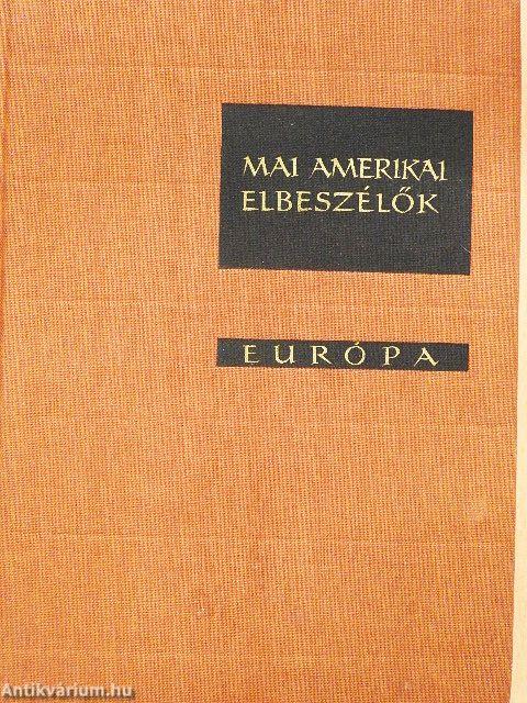 Mai amerikai elbeszélők