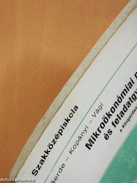 Mikroökonómiai példatár és feladatgyűjtemény