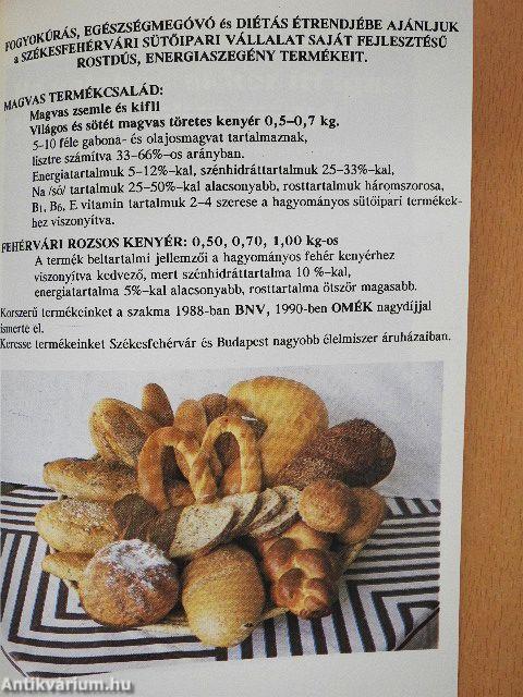 Különböző fogyókúrák receptekkel