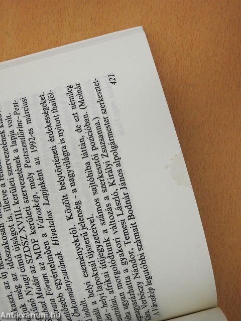 Pestszentlőrinc krónikája (dedikált példány)