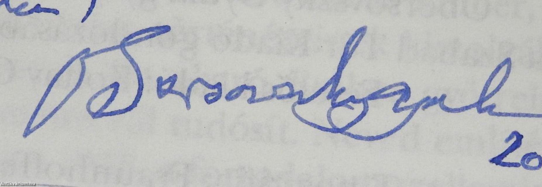 Prelűd halál után I-III. (dedikált példány)