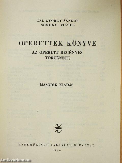 Operettek könyve