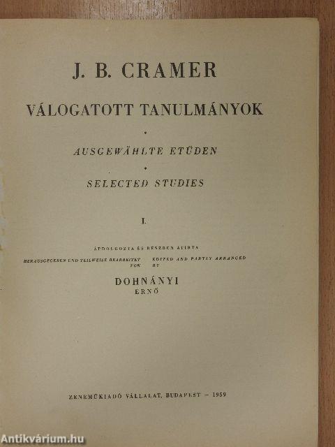 Válogatott tanulmányok I.