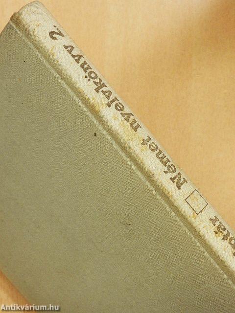 Német nyelvkönyv 2.