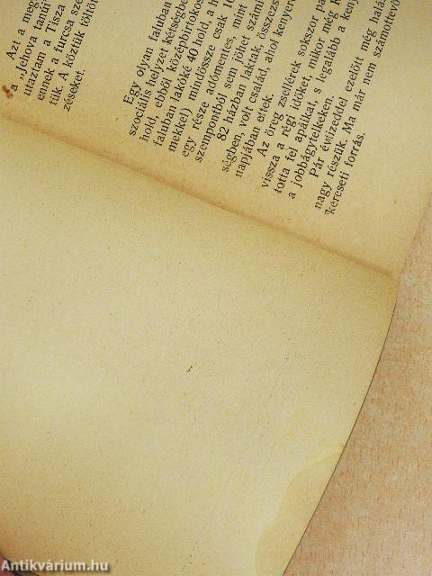 Antikrisztus a Tiszánál