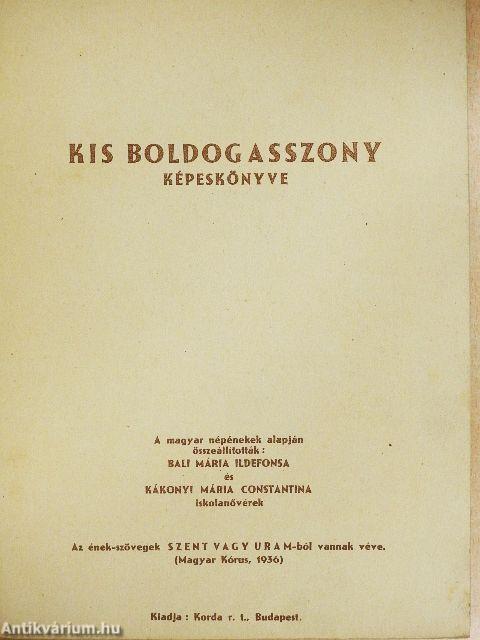 Kis Boldogasszony képeskönyve