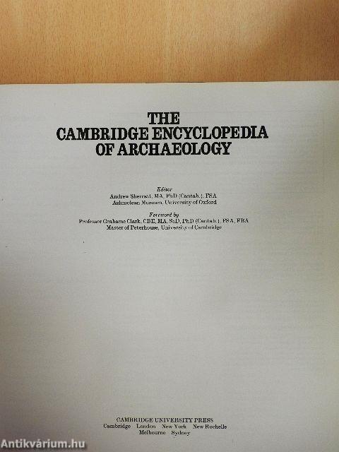 The Cambridge Encyclopedia of Archaeology