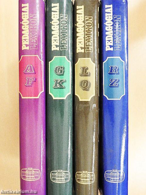 Pedagógiai lexikon I-IV. 